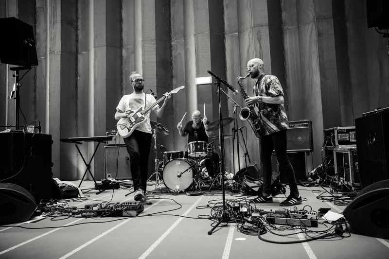 SVIN playing live at Copenhagen Jazz Festival 2018, black and white